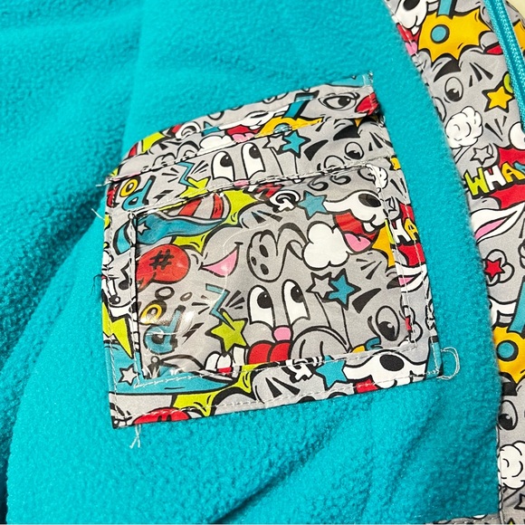 Kids Trespass TP50 Ski Jacket Teal UK 2000 mm Approximate Sz 6 See Measurements - Picture 6 of 14